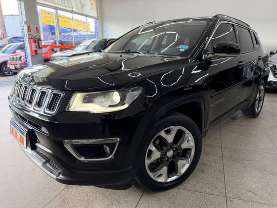 JEEP COMPASS 2.0 16V FLEX LIMITED AUTOMÁTICO JEEP COMPASS 2.0 16V FLEX LIMITED AUTOMÁTICO